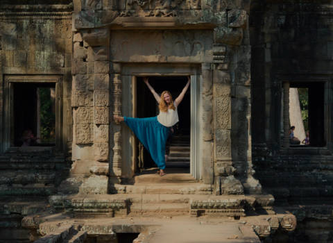 Angkor Wat - My excitement when I saw Angkor Watt