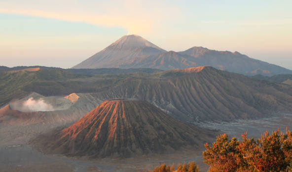 Bromo Vulkaan - Heeeel vroeg op....maar dan zie je ook zo iets moois....