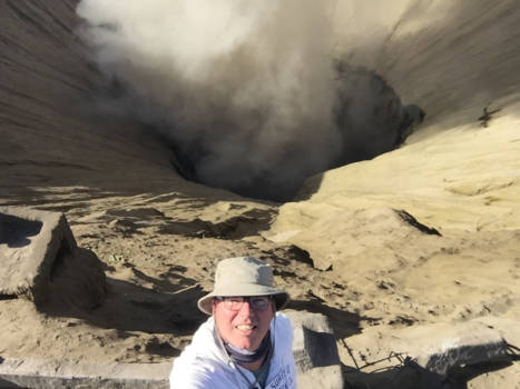 Bromo Vulkaan - Bovenop een grommende Bromo vulkaan!