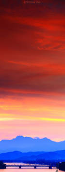 Keizerlijke Stad Hué - Sunset Hue Vietnam