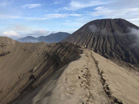 Bromo Vulkaan - Beautiful view from vulcano Bromo (Indonesia)