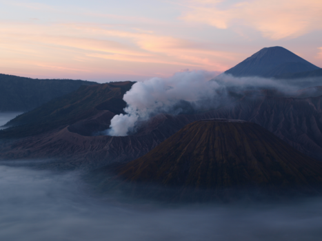 Bromo Vulkaan - Magisch uitzicht bij zonsopkomst