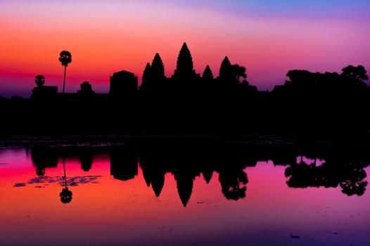 Angkor Wat - Zonsopkomst bij Angkor Wat