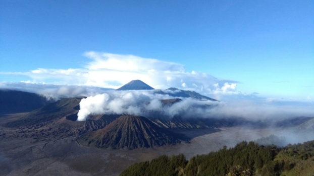 Bromo Vulkaan - Rommelde Bromo vulkaan op Java