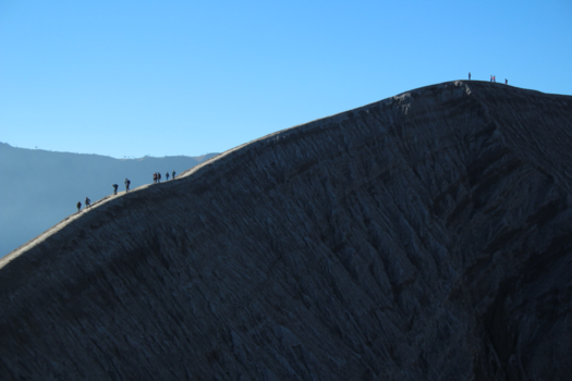 Bromo Vulkaan - The edge