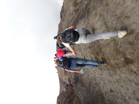 Bromo Vulkaan - beklimmen bromo vulkaan